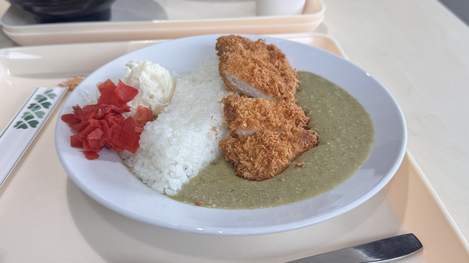 黒部ダムカレー(カツのせ)